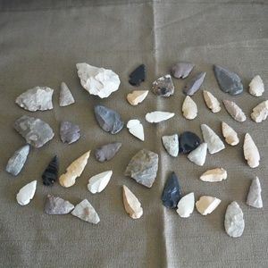 Decorative Stone Arrowheads